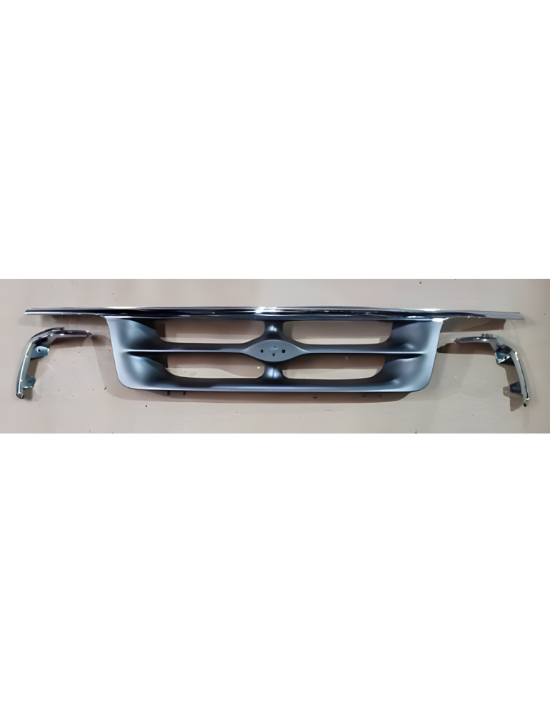 Grade Dianteira Ranger 1993 1994 1995 1996 1997 + Aro Moldura Farol Ford Ranger 94 95 96 97 Cromado