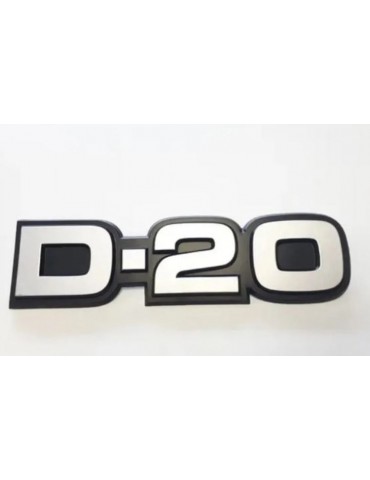 Emblema Chevrolet D20 Alto Relevo Par