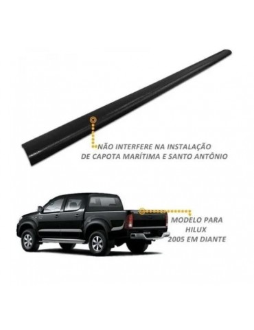 Protetor Borda Tampa Traseira Hilux 2005 A 2009